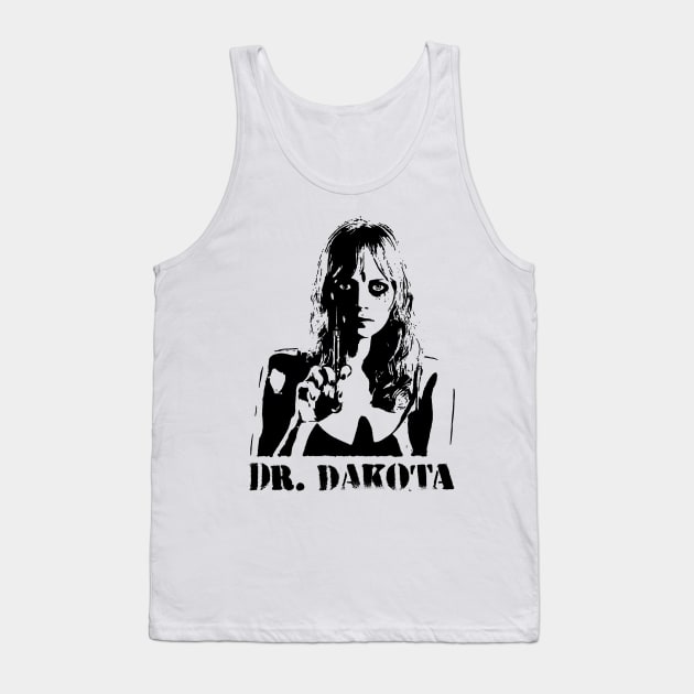 Dr. Dakota Block Tank Top by IconStencils